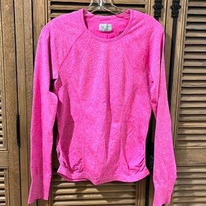 Bright pink Athleta top